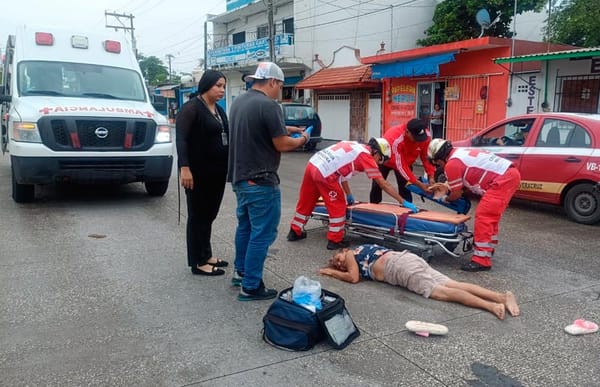 ¡DOÑA EDITH PIERDE LA VIDA EMBESTIDA POR MOTOCICLISTA!