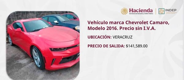 ¡HASTA UN CAMARO ROJO! - QUIEN DA MÁS...