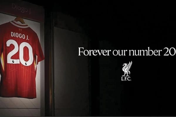 ¡EL 20 DE DIOGO JOTA SERÁ RETIRADO PARA SIEMPRE DEL CLUB LIVERPOOL!