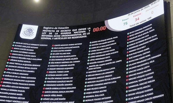 ¡APRUEBA SENADO NUEVA LEY DE GUARDIA NACIONAL!