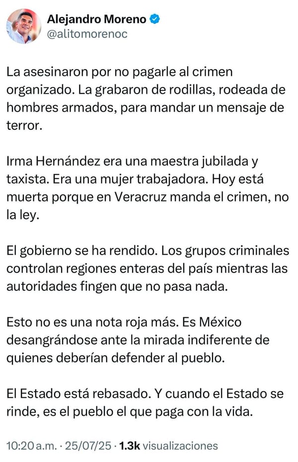 ¡“MENSAJE DE TERROR”! - *Muerte de la maestra