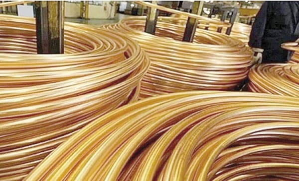 ¡TRAS ANUNCIO DE CUOTAS AUMENTA PRECIO DE COBRE!