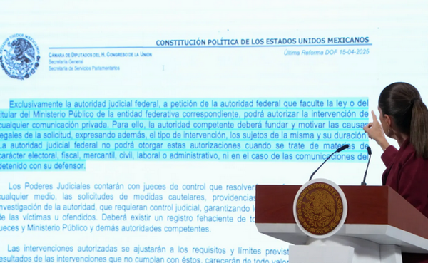 ¡“EL GOBIERNO NO VA A ESPIAR A NADIE, COMO NOS ESPIARON A NOSOTROS”!