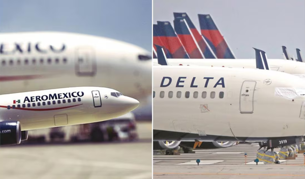 ¡AEROMÉXICO Y DELTA REVISAN ORDEN DE EU QUE TERMINARÍA CON SU ALIANZA!