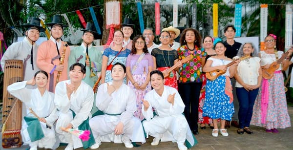 PRESENTAN EN VERACRUZ FIESTA OULIM DE LAS ARTES TRADICIONALES DE COREA