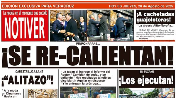 LA PORTADA - JUEVES 28 DE AGOSTO 2025
