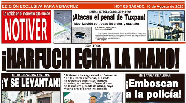 LA PORTADA - SÁBADO 16 DE AGOSTO 2025