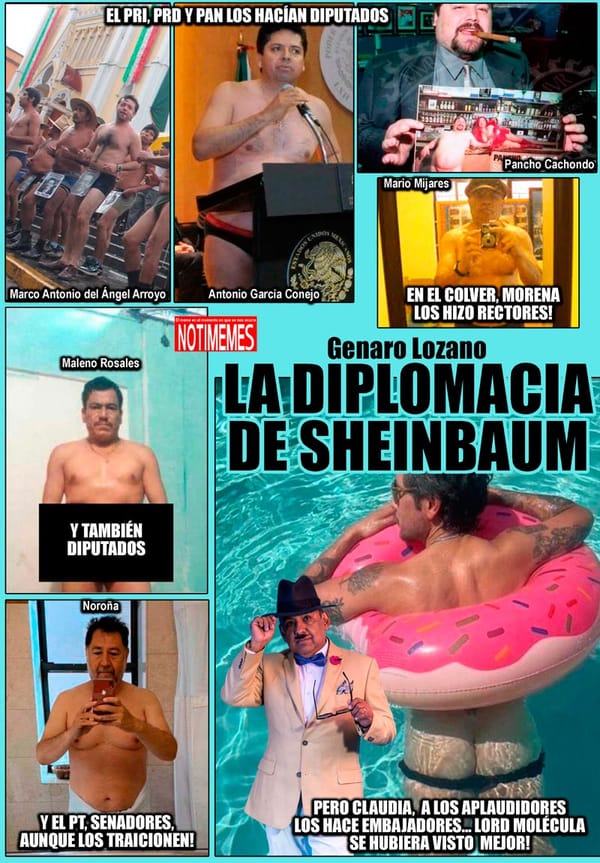 NOTI-MEME | - LA DIPLOMACIA DE SHEINBAUM!