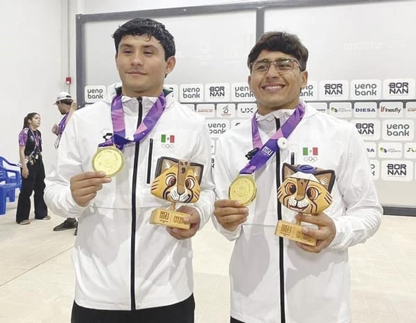¡DAN CLAVADISTAS DÍA DORADO PARA MÉXICO EN JUEGOS PANAMERICANOS JR!