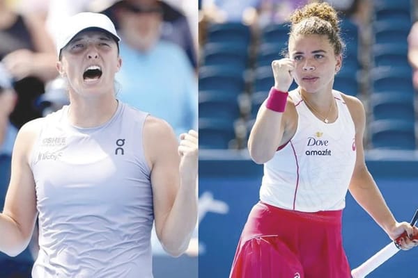 ¡SWIATEK VS. PAOLINI, LA FINAL DEL WTA 1000 DE CINCINNATI!