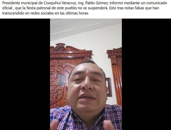 ¡SUSPENDEN BAILE POR INSEGURIDAD! - *“No me quiero ir con las manos manchadas de sangre” dice el alcalde de Coxquihui