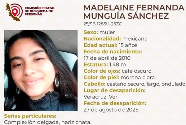 ¡DESAPARECE OTRA QUINCEAÑERA EN EL PUERTO DE VERACRUZ!