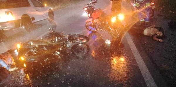 ¡TORMENTA MORTAL! - PROVOCO LA MUERTE DE UNA PAREJA DE MOTOCICLISTAS EN MINATITLAN