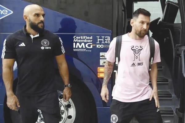 ¡VETA LEAGUES CUP AL GUARDAESPALDAS DE MESSI!