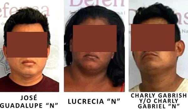 ¡DICTAN PRISIÓN PREVENTIVA A TRES MALOSOS DE AGUA DULCE!