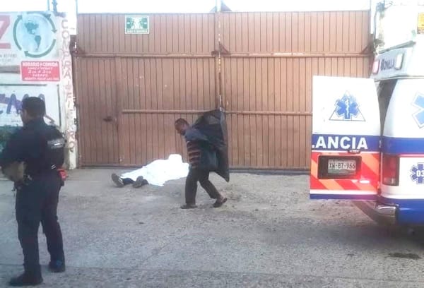 ¡MATAN A CHATARRERO FRENTE A SU NEGOCIO!