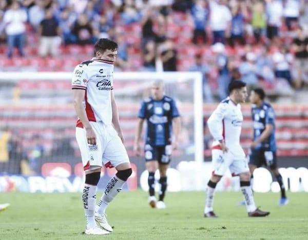 COCCA REGRESA AL ATLAS CON AMARGO EMPATE EN QUERÉTARO