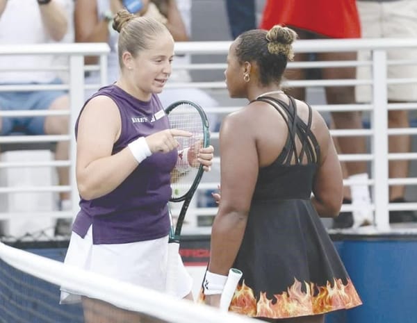 ¡DISCUTEN TOWNSEND Y OSTAPENKO TRAS DUELO EN EL US OPEN!