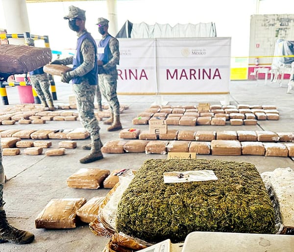 ¡SON 330 KILOS DE MARIHUANA LOS INCAUTADOS POR LA SEMAR! - EL CARGAMENTO TENIA COMO DESTINO REPÚBLICA DOMINICANA