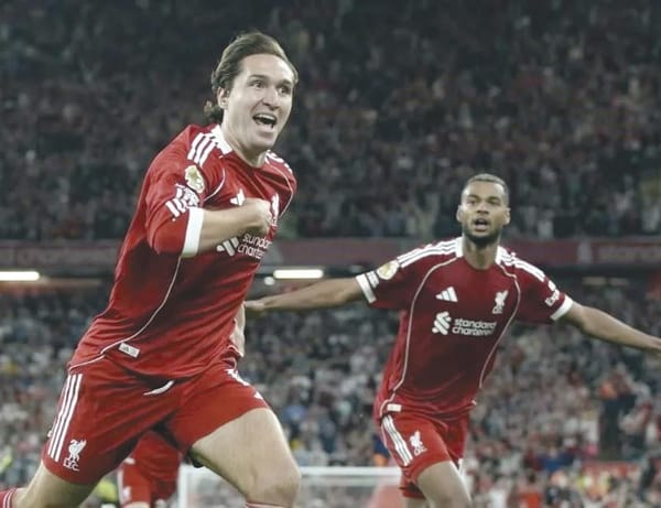 ¡INICIA LIVERPOOL DEFENSA DEL TÍTULO INGLÉS CON TRIUNFO!