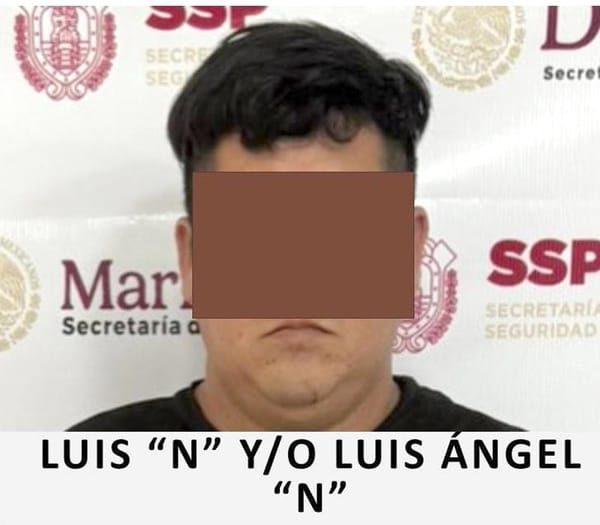 ¡AGARRAN A LUIS POR HOMICIDIO CALIFICADO Y ROBO AGRAVADO!