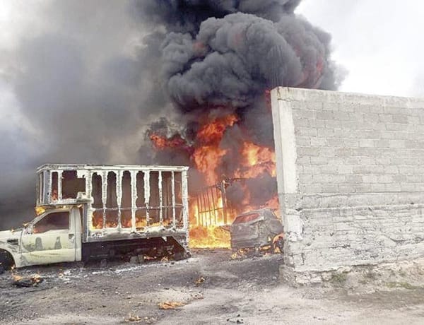 ¡SE INCENDIA PREDIO QUE ALMACENABA COMBUSTIBLE EN EL ESTADO DE MÉXICO!