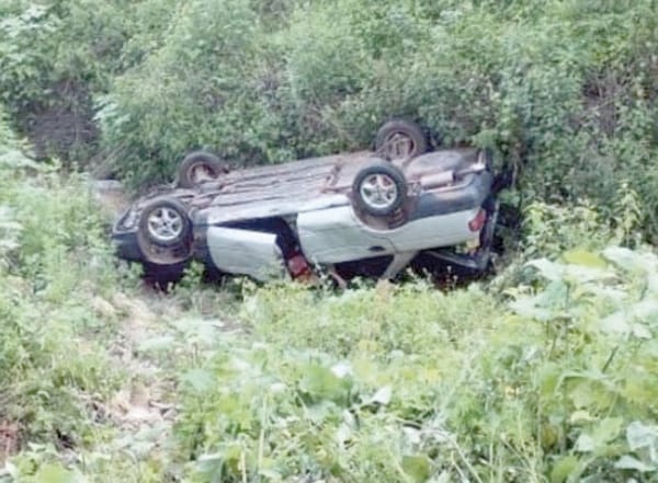 ¡HALLAN MUERTOS EN VEHÍCULO VOLCADO A LA EXCANDIDATA DE MORENA Y A SU ESPOSO!