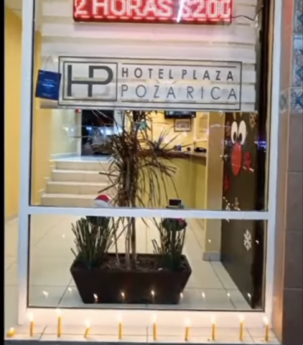 ¡LO SACAN DE UN HOTEL DEL CENTRO DE POZA RICA!