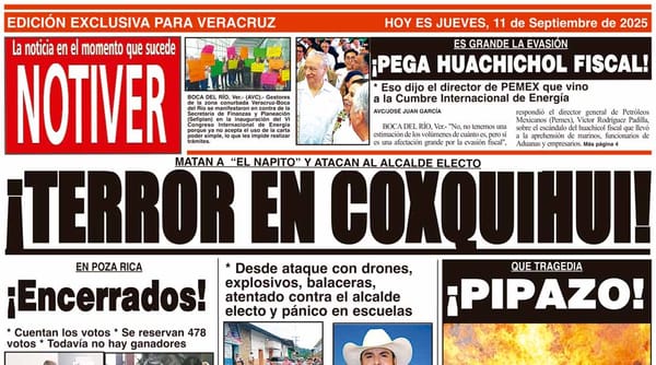 LA PORTADA - JUEVES 11 DE SEPTIEMBRE 2025