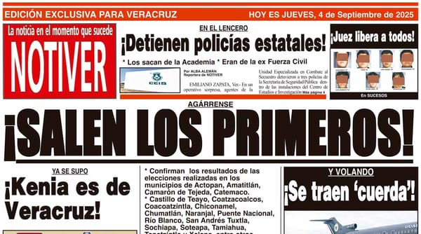 LA PORTADA - JUEVES 4 DE SEPTIEMBRE 2025