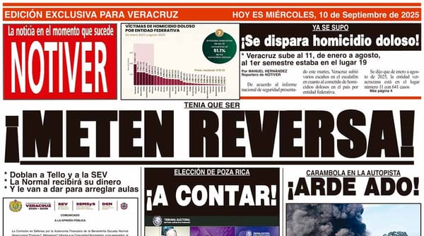 LA PORTADA - MIÉRCOLES 10 DE SEPTIEMBRE 2025