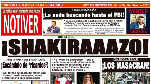 LA PORTADA - MIÉRCOLES 24 DE SEPTIEMBRE 2025