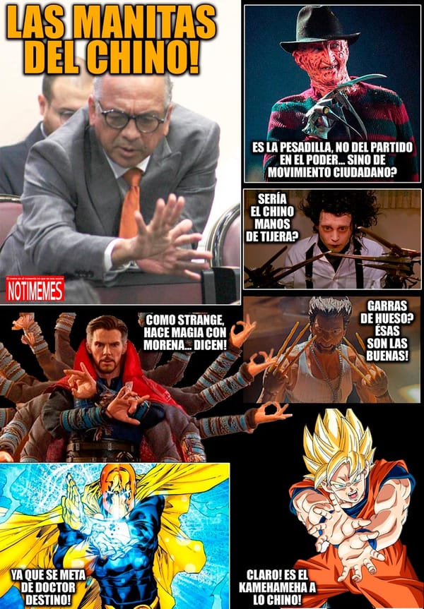 NOTI-MEME | - LAS MANITAS DEL CHINO!