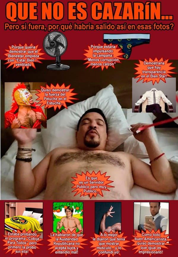 NOTI-MEME | - QUE NO ES CAZARÍN...