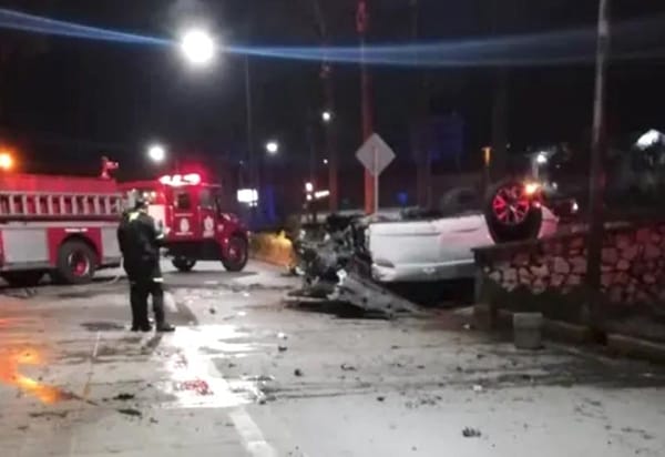 ¡UN MUERTO EN CHOQUE Y VOLCADURA EN CÓRDOBA!