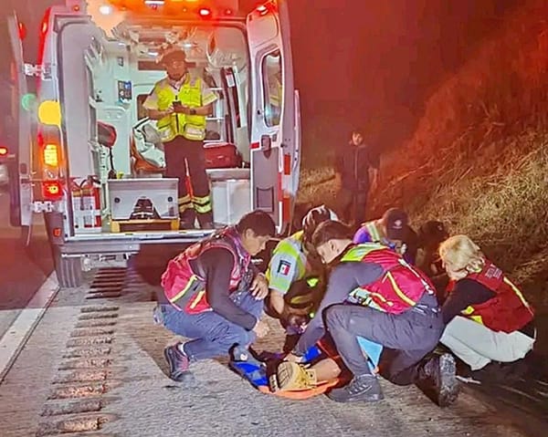 ¡DOS HERIDOS GRAVES EN CHOQUE DE MOTOCICLETAS!