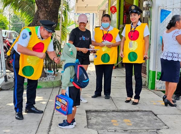 ¡FOMENTAN CULTURA VIAL EN ESCUELAS PRIMARIAS DE CARDEL!