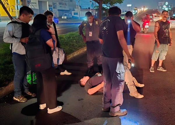 ¡POLICÍA DEL IPAX HERIDO EN LA CARRETERA VERACRUZ–XALAPA!