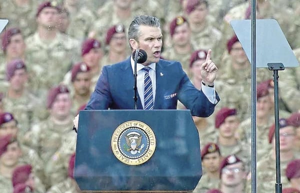 ¡“NUEVA ÉTICA MILITAR” PARA LAS FUERZAS ARMADAS DE EU! - CUMBRE MILITAR