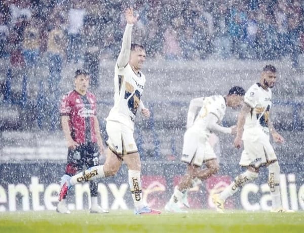 ¡RAMSEY ANOTA PRIMER GOL EN LIGA Y PUMAS DERROTA AL ATLAS!