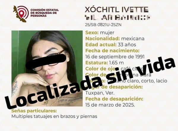 ¡XOCHITL IVETTE HABRÍA SIDO LOCALIZADA EN UNAS FOSAS CLANDESTINAS DE ALAMO!