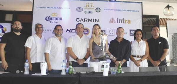 ¡PRESENTARON TORNEO DE PESCA DEL MARLÍN AZUL!