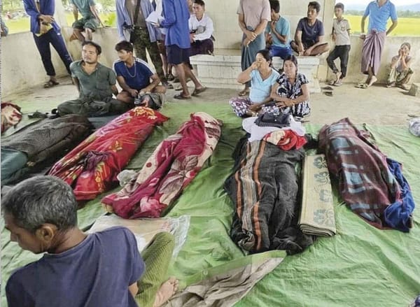 ¡ATAQUE AÉREO MILITAR CONTRA DOS ESCUELAS PRIVADAS EN MYANMAR MATA 18 PERSONAS, LA MAYORÍA ESTUDIANTES!