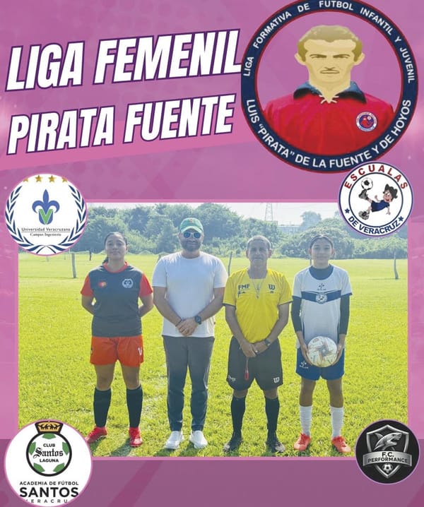 ¡ARRANCA LA LIGA FEMENIL DE LA LIGA “PIRATA FUENTE”!