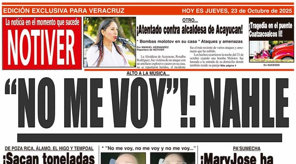 LA PORTADA - JUEVES 23 DE OCTUBRE 2025