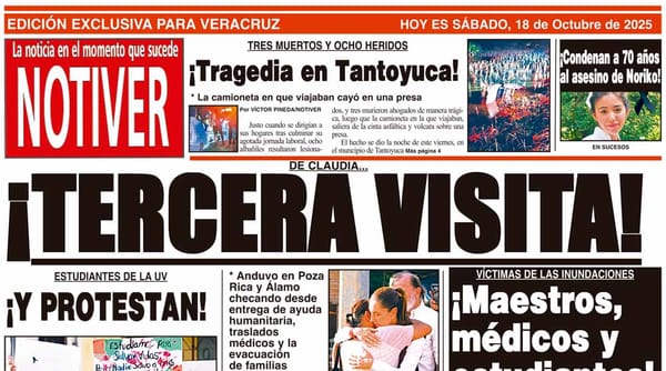 LA PORTADA - SÁBADO 18 DE OCTUBRE 2025