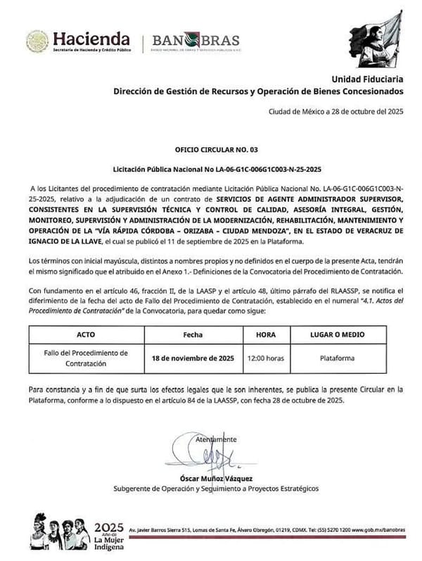 ¡EMPRESA CAL Y MAYOR SIGUE CON PROYECTO DE CASETAS DE PEAJE! - ÁNDALE