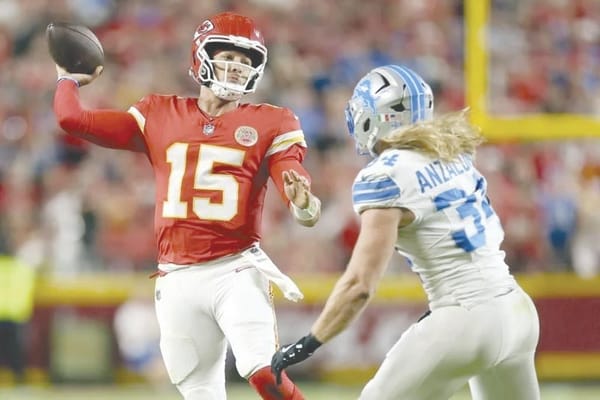 ¡CHIEFS REGRESA AL TRIUNFO CON SÓLIDA EXHIBICIÓN ANTE LIONS!