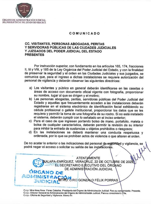 ¡LOS QUIEREN CONTROLAR! - *Sistema biométrico en el Poder Judicial