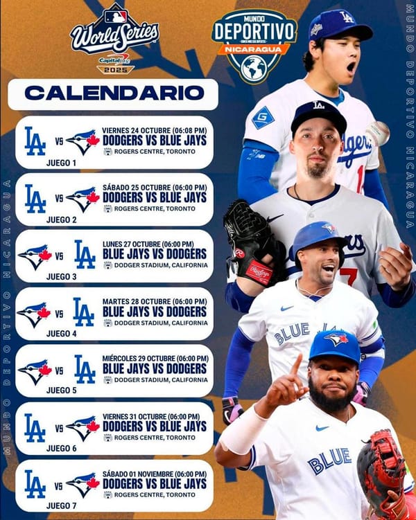 ¡UNA HISTORIA LLAMADA BÉISBOL! | LLEGÓ EL CLÁSICO DE OTOÑO - La Serie Mundial 2025 enfrentará a los Toronto Blue Jays, campeón de la Liga Americana, y a los Los Angeles Dodgers, ganadores de la...